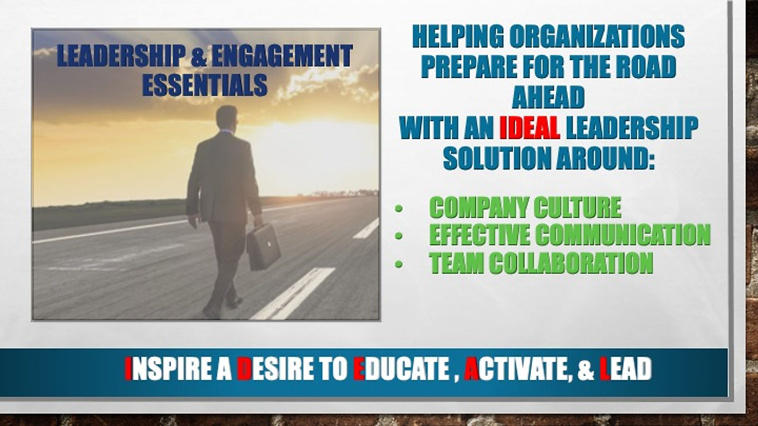 Leadership and Engagement Essentials